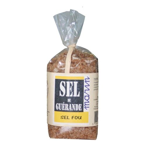 Sachet Gros sel de Guérande au Sel Fou 200g x12