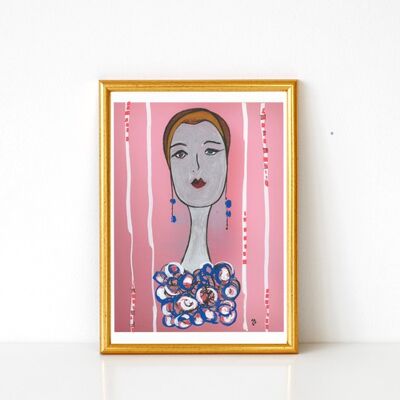 Francesca Giclée Fine Art Print