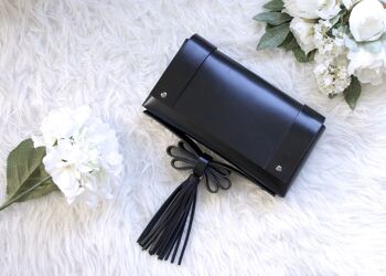 Sac en cuir  Lisa - Clutch bag black 2