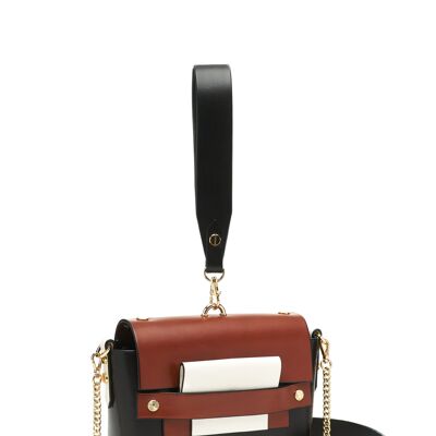 Erika leather bag - Tricolor