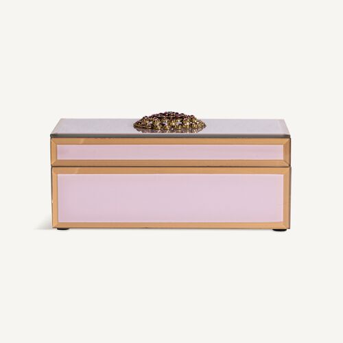 Caja joyero oro rosa - 21x13x8cm