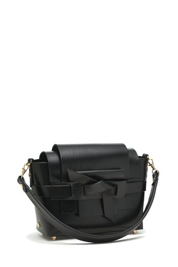 Sac en cuir  Mina - Noir 3