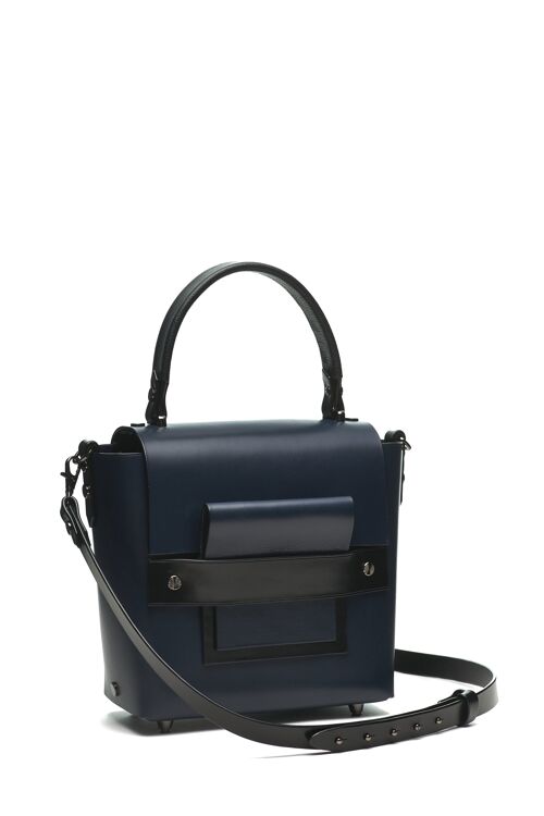 Sac en cuir  Emma - Midnight Blue