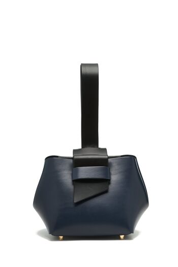 Sac en cuir  Lynn - Midnight Blue 3