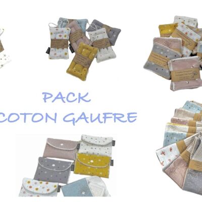ECO-FRIENDLY WAFFLE COTTON PACK