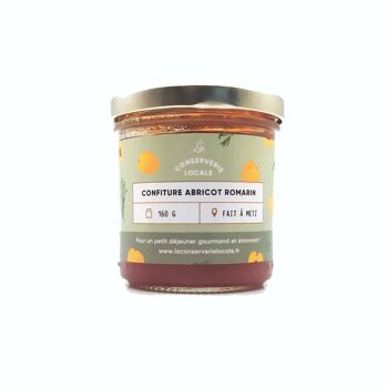 Confiture Abricot Romarin 160g