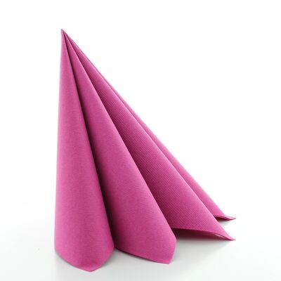 Einweg Serviette Violett aus Linclass® Airlaid 40 x 40 cm, 12 Stück
