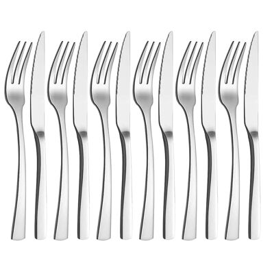 SET OF 12 SILVER CUTLERY