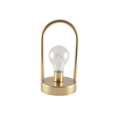 LED LAMP IN GOLDEN METAL