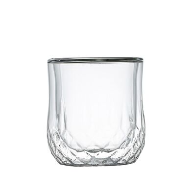 SET DE 2 VERRES DOUBLE PAROI WHISKY