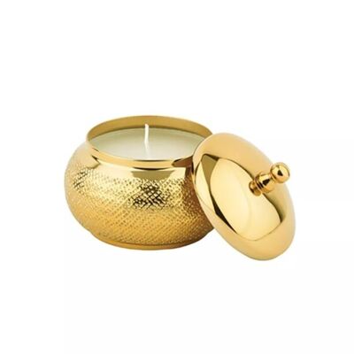 GOLDEN ROUND CANDLE