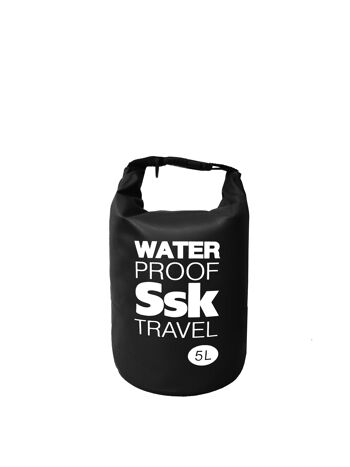 Sac / sac à dos étanche pour ranger vos objets Résistant à l'eau Idéal pour le trekking, la pêche, la voile, l'escalade, le surf, le paddle surf, (5 LITRES) 4