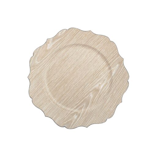 DESSOUS D'ASSIETTE GRAIN DE BOIS