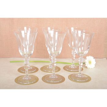 DESSOUS DE VERRE DORE RAYE 3