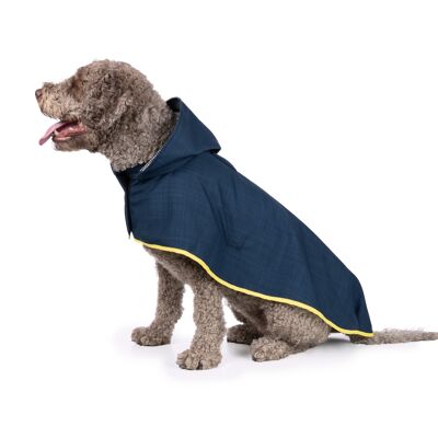 Cappotto antipioggia per cani Groc Groc Lola 3 Softshell Blu Navy - XL