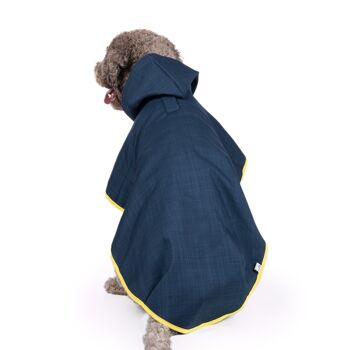 Groc Groc Lola 3 Manteau de Pluie Softshell pour Chien Bleu Marine - XL 5