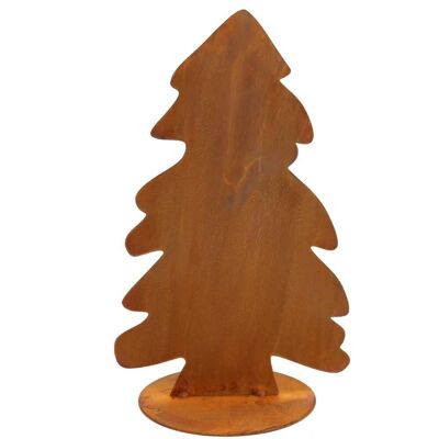 Christmas tree in patina | Christmas decoration Christmas tree small