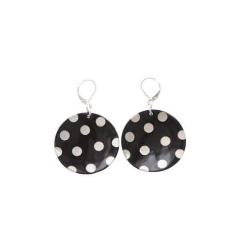 Boucles Dormeuses Lolapois en Nacre