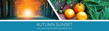 Autumn Sunset Goose Creek Candle® 411 grammes collection 3 mèches 2