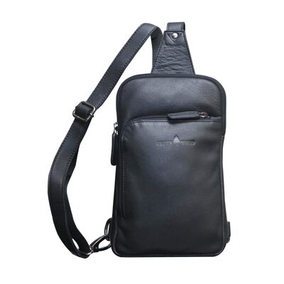 Alex backpack shoulder bag women leather bicycle bag backpack men - black