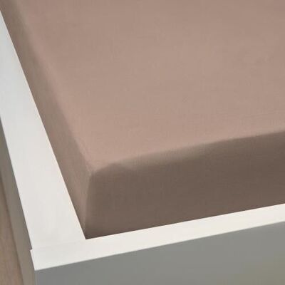 LENZUOLA BEIGE - 57 fili/cm2 160x200 cm