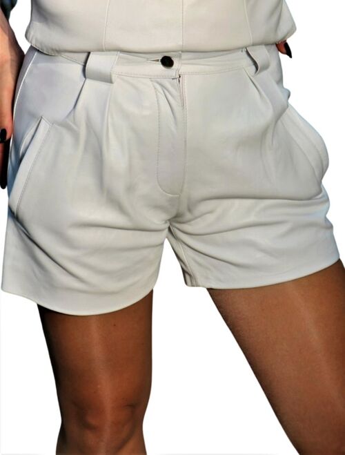 Leder-Shorts Hot Pants in ECHT-LEDER - ELEGANT Style