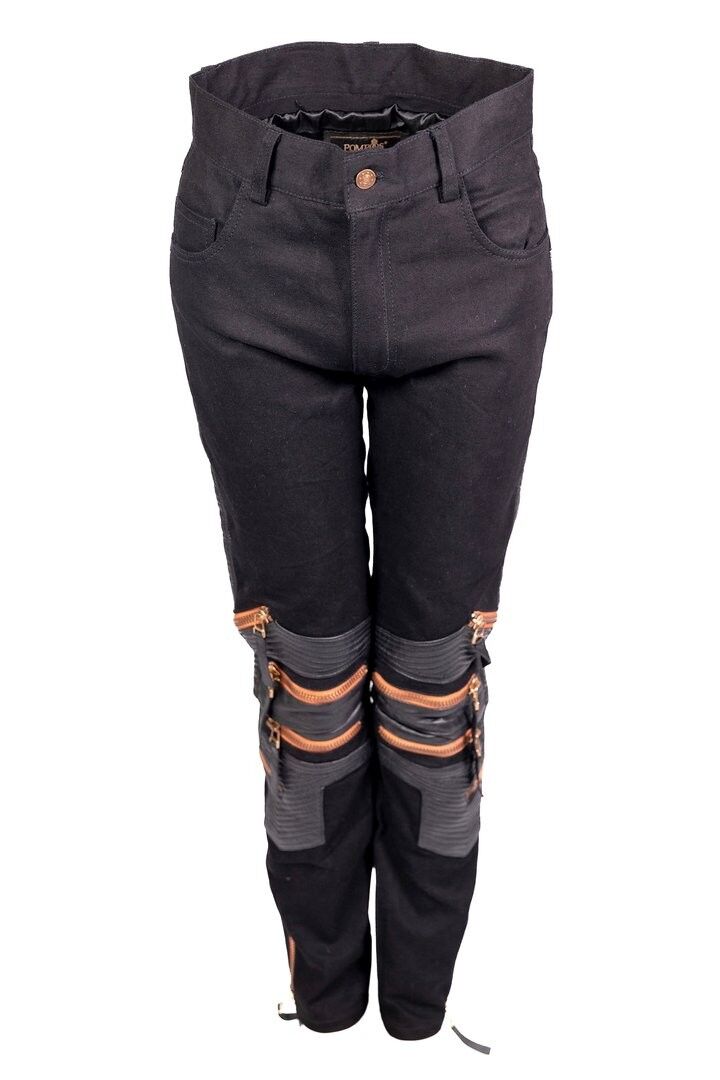 Leather hot sale ripped pants