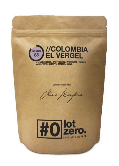 Specialty Coffee in grani Colombia El Vergel 250g