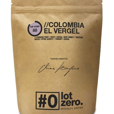 Specialità di caffè in grani Colombia El Vergel 250g