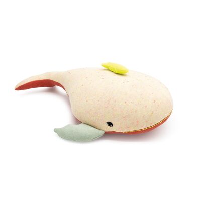 MEDIUM WHALE HEATED CORAL - Children's Christmas gift