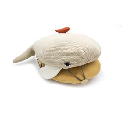 LARGE SAND WHALE - Children's Christmas gift