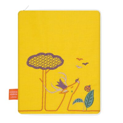 MUSTARD SUEDE HEALTH BOOK COVER - Baby Christmas gift