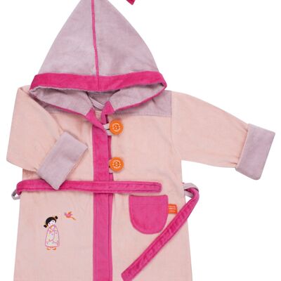 TONKINOISE BATHROBE 2/4 YEARS - Children's Christmas gift