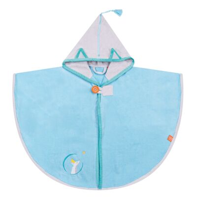 BLUE FOX BATH CAPE - Baby Christmas gift