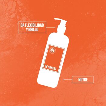 Après-shampooing à base de gingembre idéal pour une santé capillaire optimale | ÊTRE HONNÊTE | 500ml 3