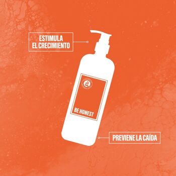 Shampooing à base de gingembre idéal pour une santé capillaire optimale | ÊTRE HONNÊTE | 500ml 3