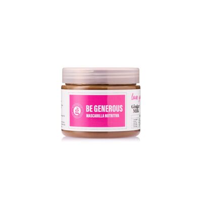 Mascarilla Capilar a base de jengibre - Nutritición Profunda | BE GENEROUS | 500ml