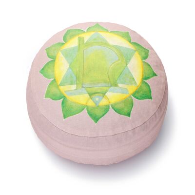 Meditation cushion Anahata | Heart Chakra (Love) | Rosewood-Maxi