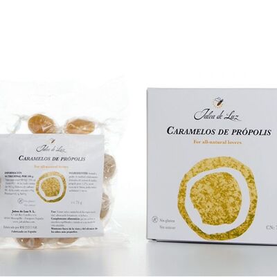 PROPOLIS CANDIES 75 GRS BASED ON PROPOLIS AND NATURAL INGREDIENTS