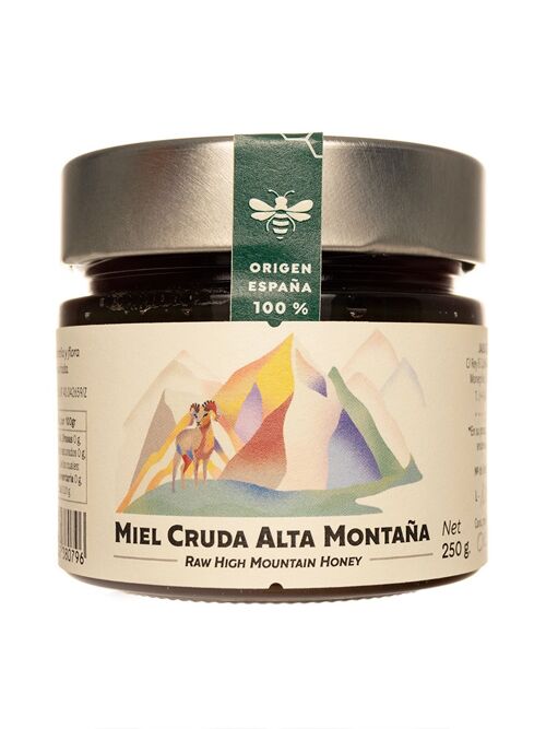 MIEL CRUDA DE ALTA MONTAÑA 250 G