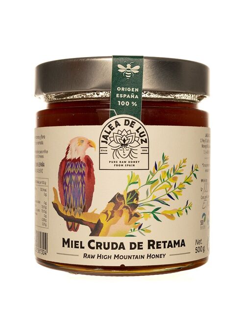 MIEL CRUDA DE RETAMA 500 G