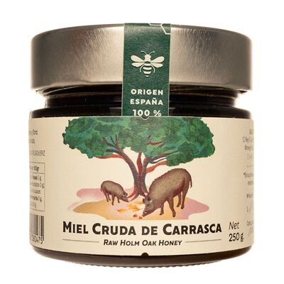 MIEL CRUDA DE CARRASCA 250 G