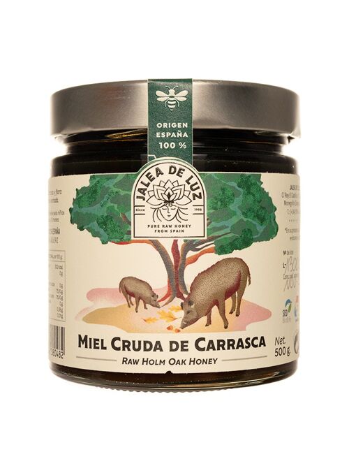 MIEL CRUDA DE CARRASCA 500 G