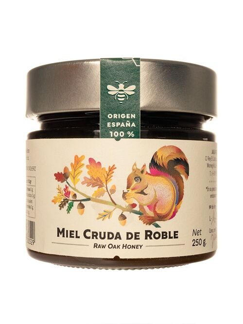 MIEL CRUDA DE ROBLE 250 G