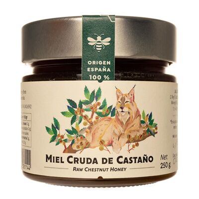 MIEL CRUDA DE CASTAÑO 250 G