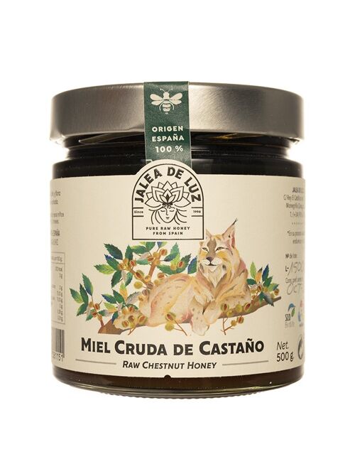 MIEL CRUDA DE CASTAÑO 500 G