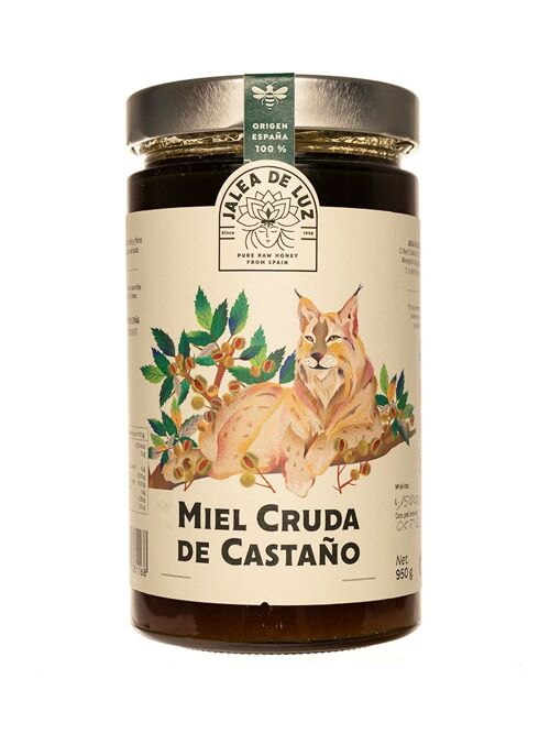 MIELCRUDA DE CASTAÑO 950 G