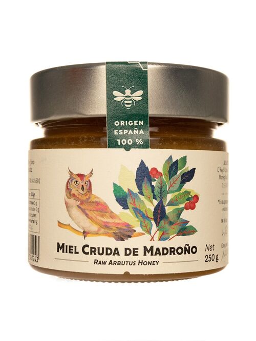 MIEL CRUDA DE MADROÑO 250 G