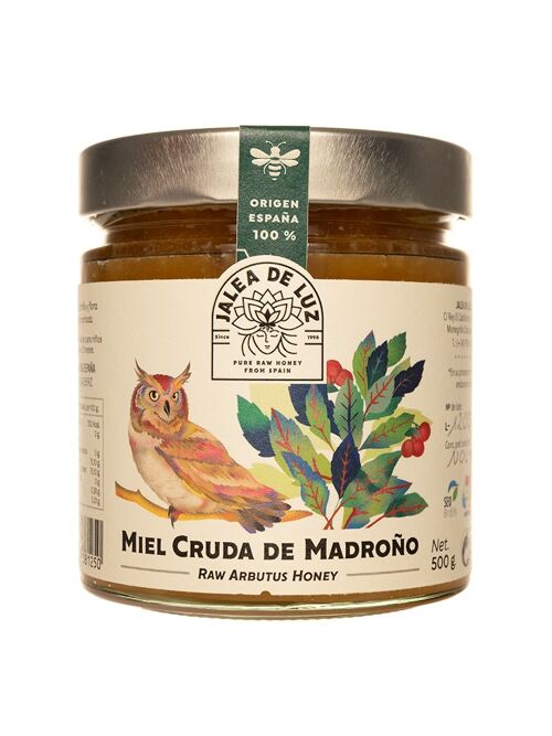 MIEL CRUDA DE MADROÑO 500 G