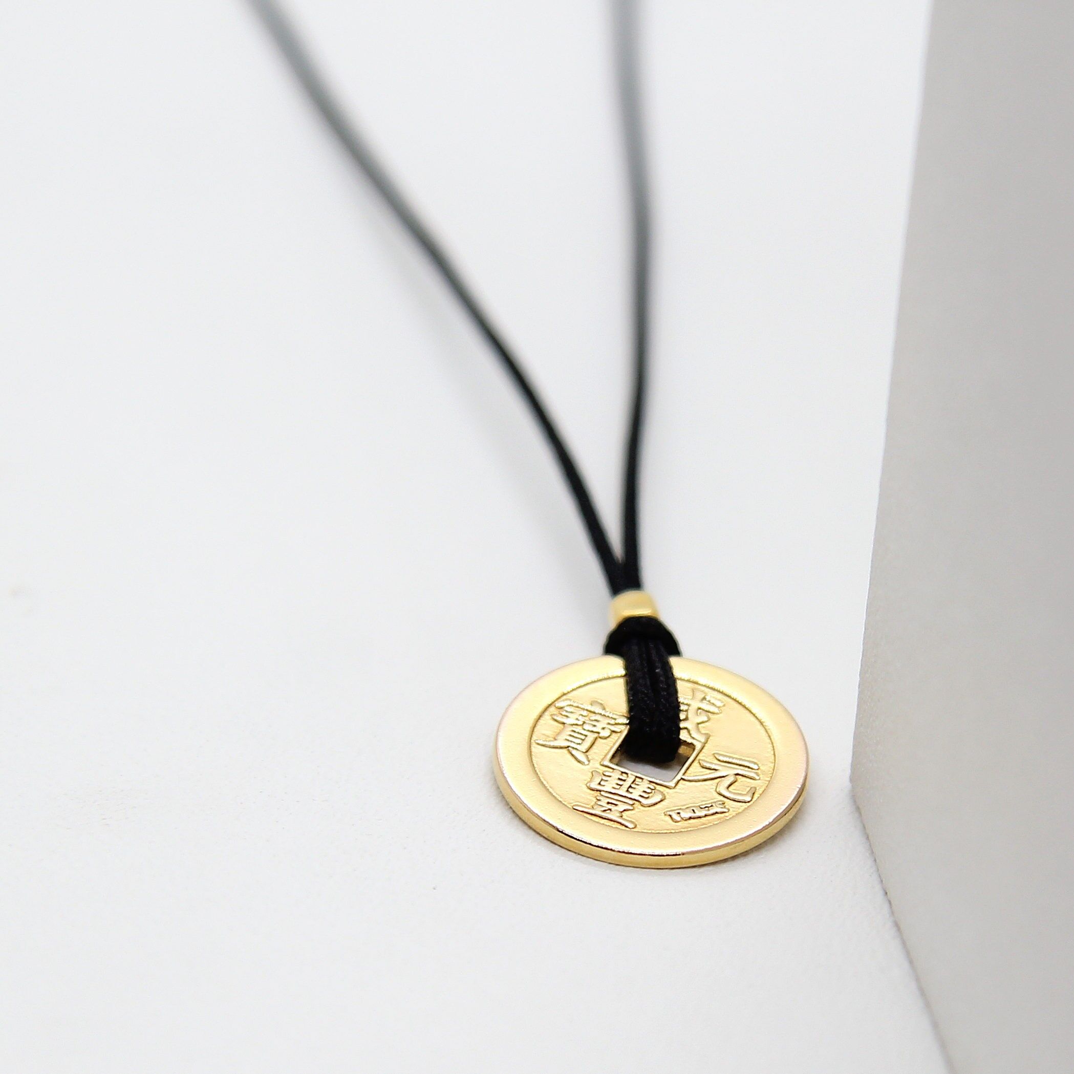 Feng shui clearance coin necklace